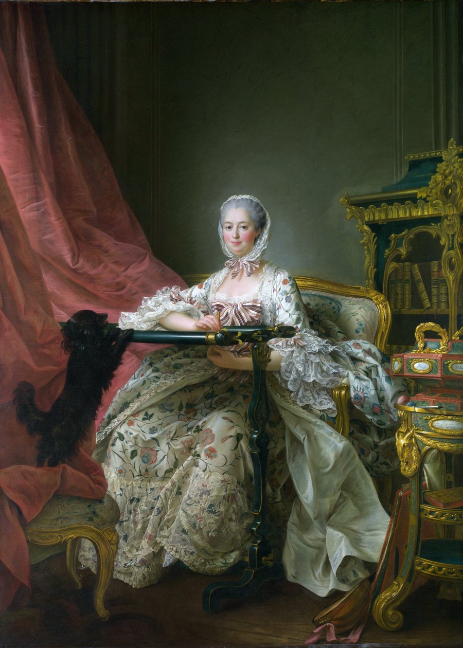 Madame de Pompadour von Francois-Hubert Drouais