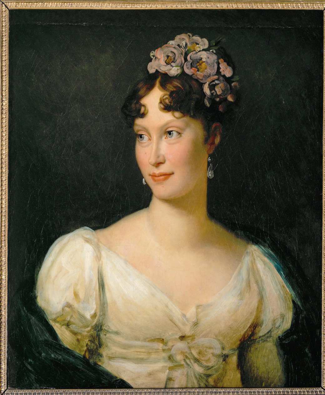 Kaiserin Marie-Louise, zweite Frau von Napoleon I., Tochter von Kaiser Franz I. von Österreich von Francois Pascal Simon Baron Gerard
