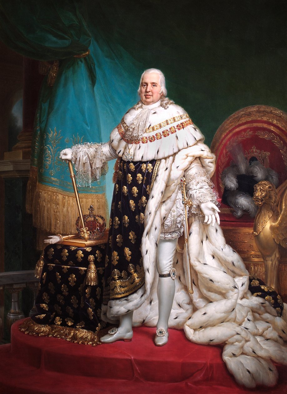 Ludwig XVIII. von Baron François Pascal Simon Gérard