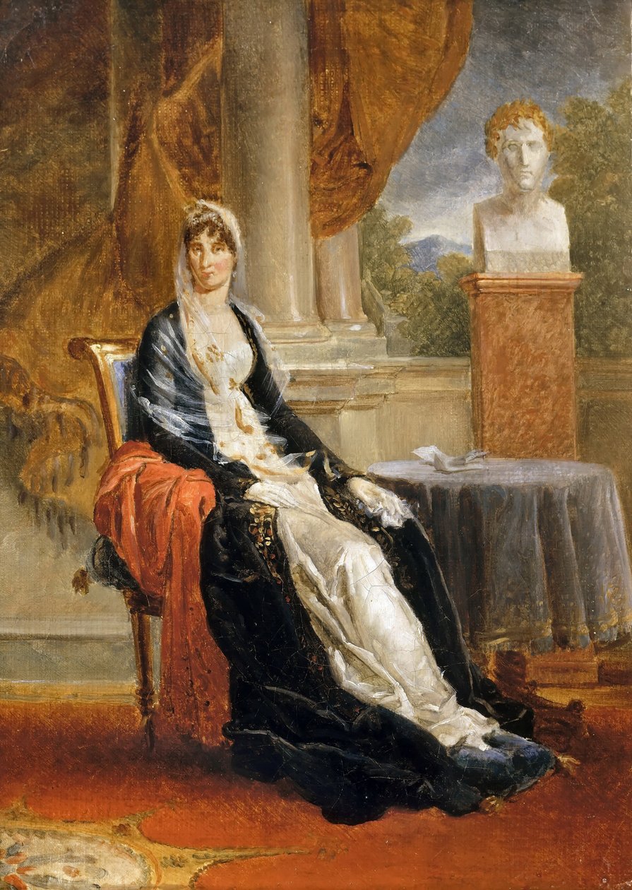 Maria Letizia Buonaparte, geborene Ramolino 1750-1836 von Francois Pascal Simon Gerard