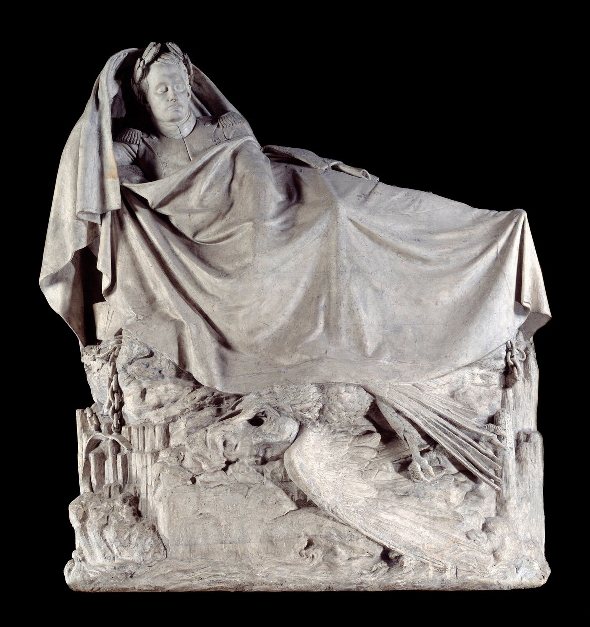 Kaiser Napoleon I. (1769-1821) erwacht zur Unsterblichkeit von Francois Rude