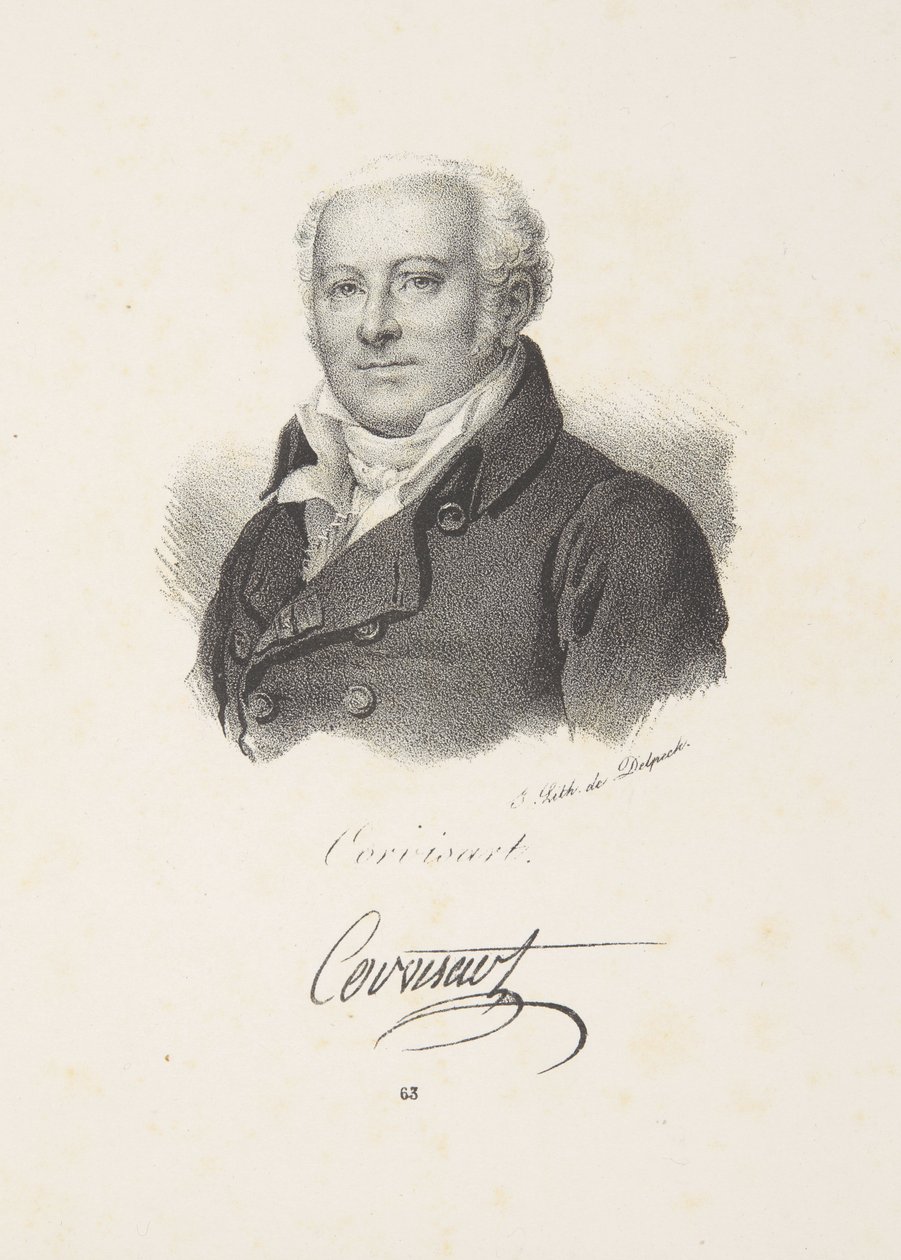 Jean Nicolas Corvisart (1755-1821), Arzt von Francois Seraphin Delpech