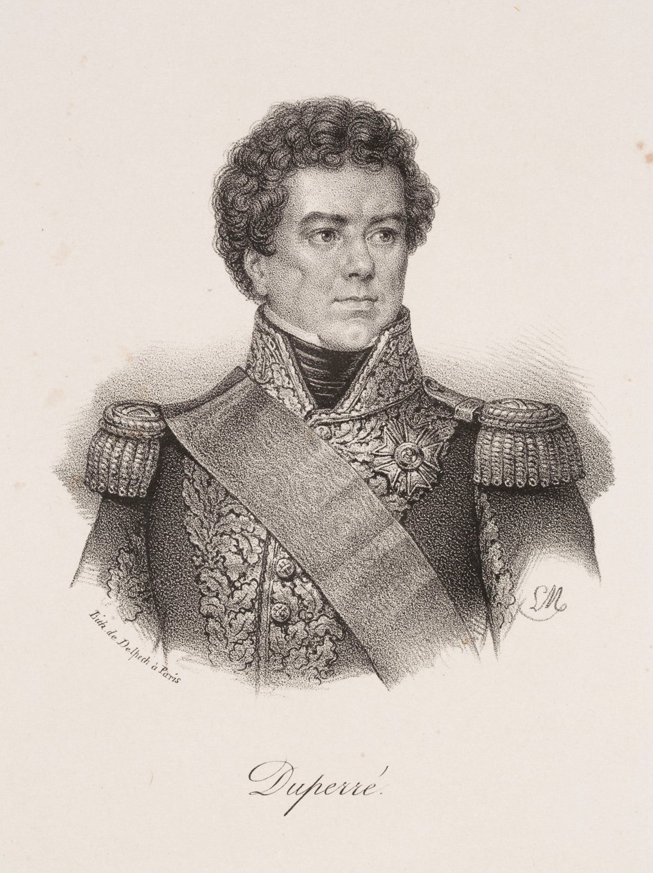 Porträt von Guy-Victor Duperré von Francois Seraphin Delpech