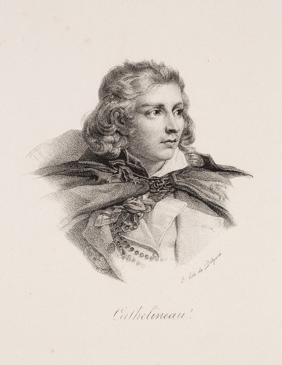 Porträt von Jacques Cathelineau von Francois Seraphin Delpech