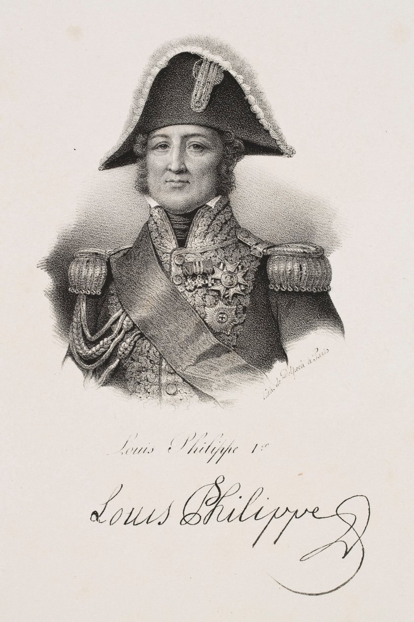 Porträt von König Louis-Philippe von Francois Seraphin Delpech