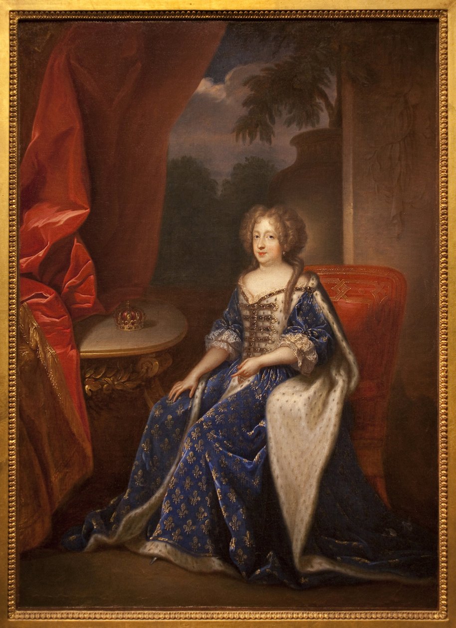 Porträt von Marie Therese von Österreich, Königin von Frankreich (1638-1683) von Francois de Troy