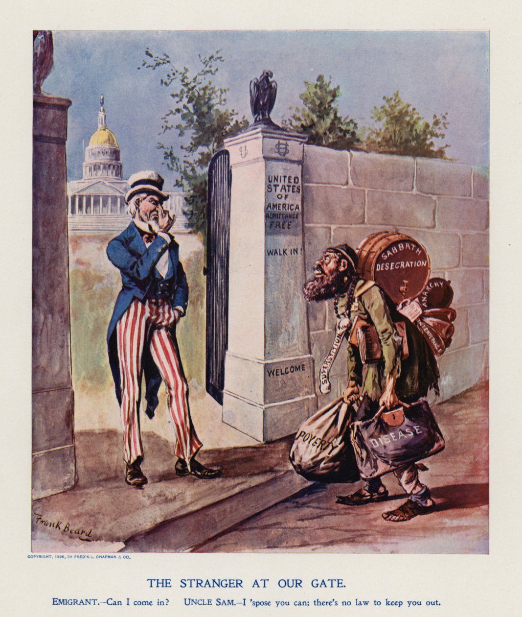 Der Einwanderer von Frank Beard