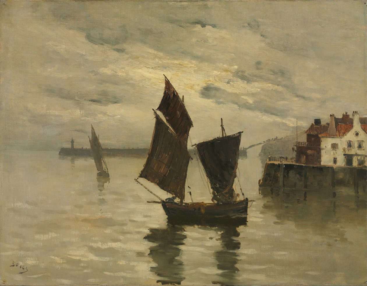 Hafenszene von Frank Boggs