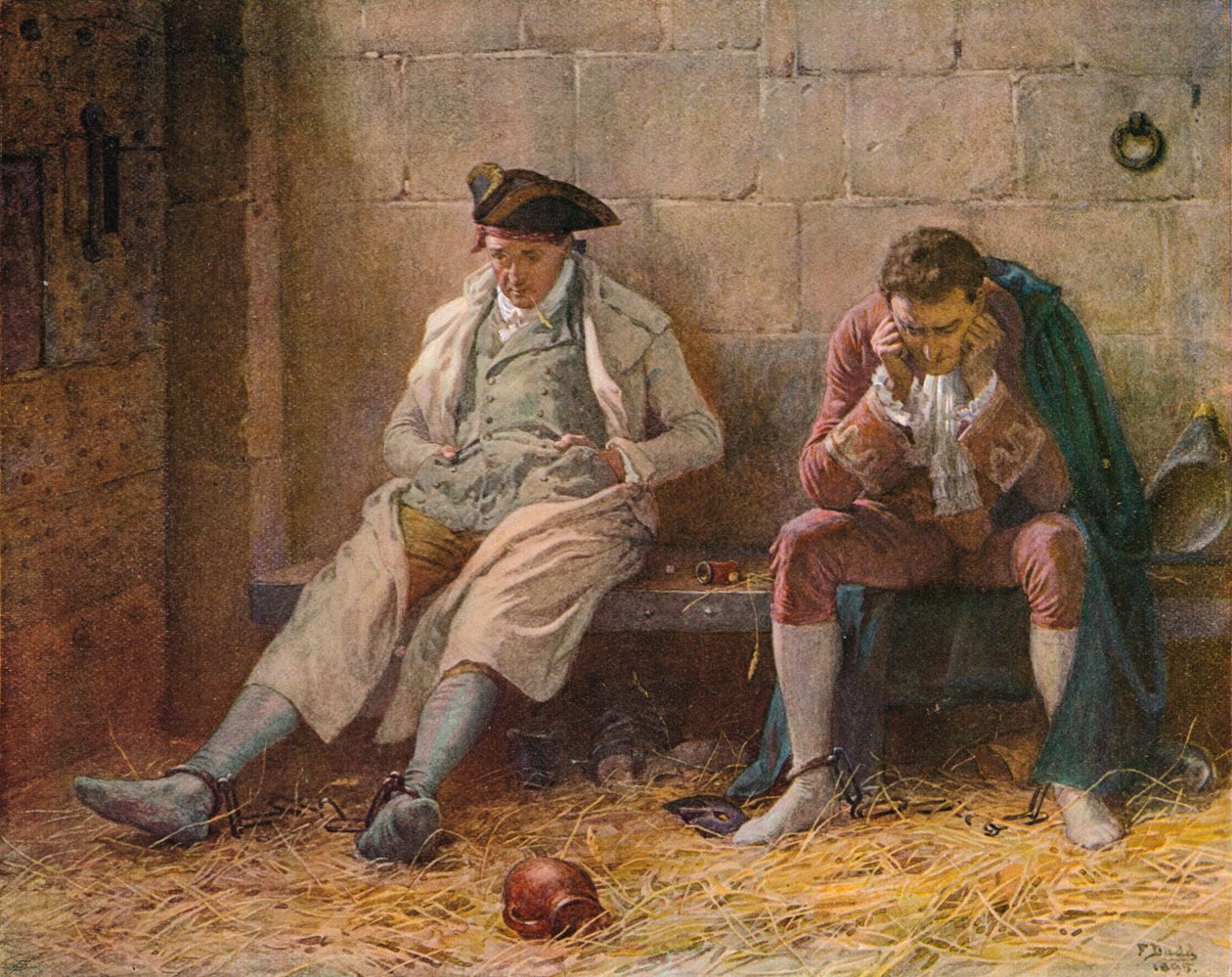 Diejenigen, die in Sünde schwimmen, müssen im Kummer versinken, 1895, 1906 von Frank Dadd