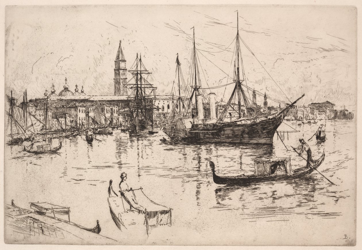 Lagune, Venedig von Frank Duveneck