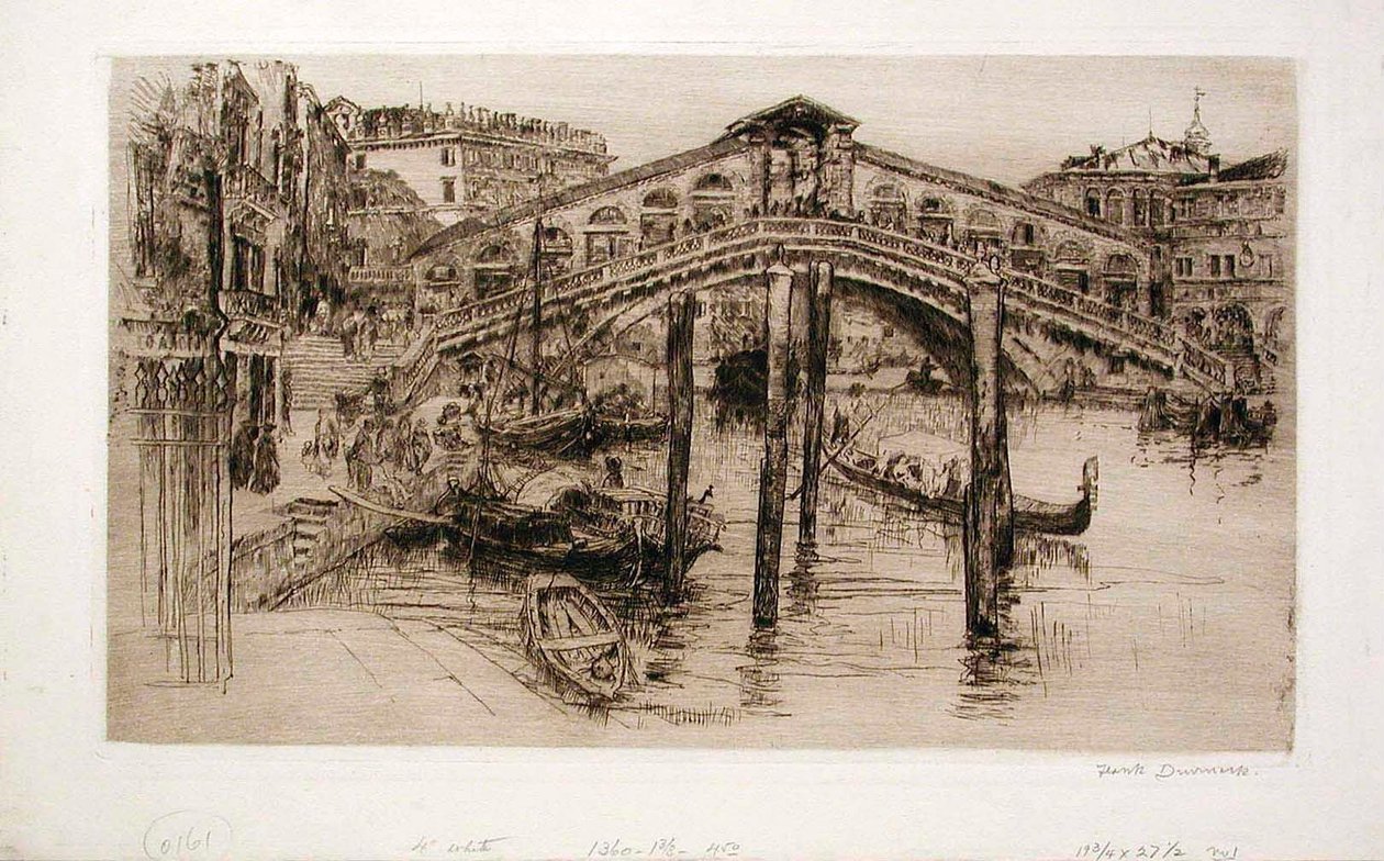 Ponte Rialto, Venedig von Frank Duveneck