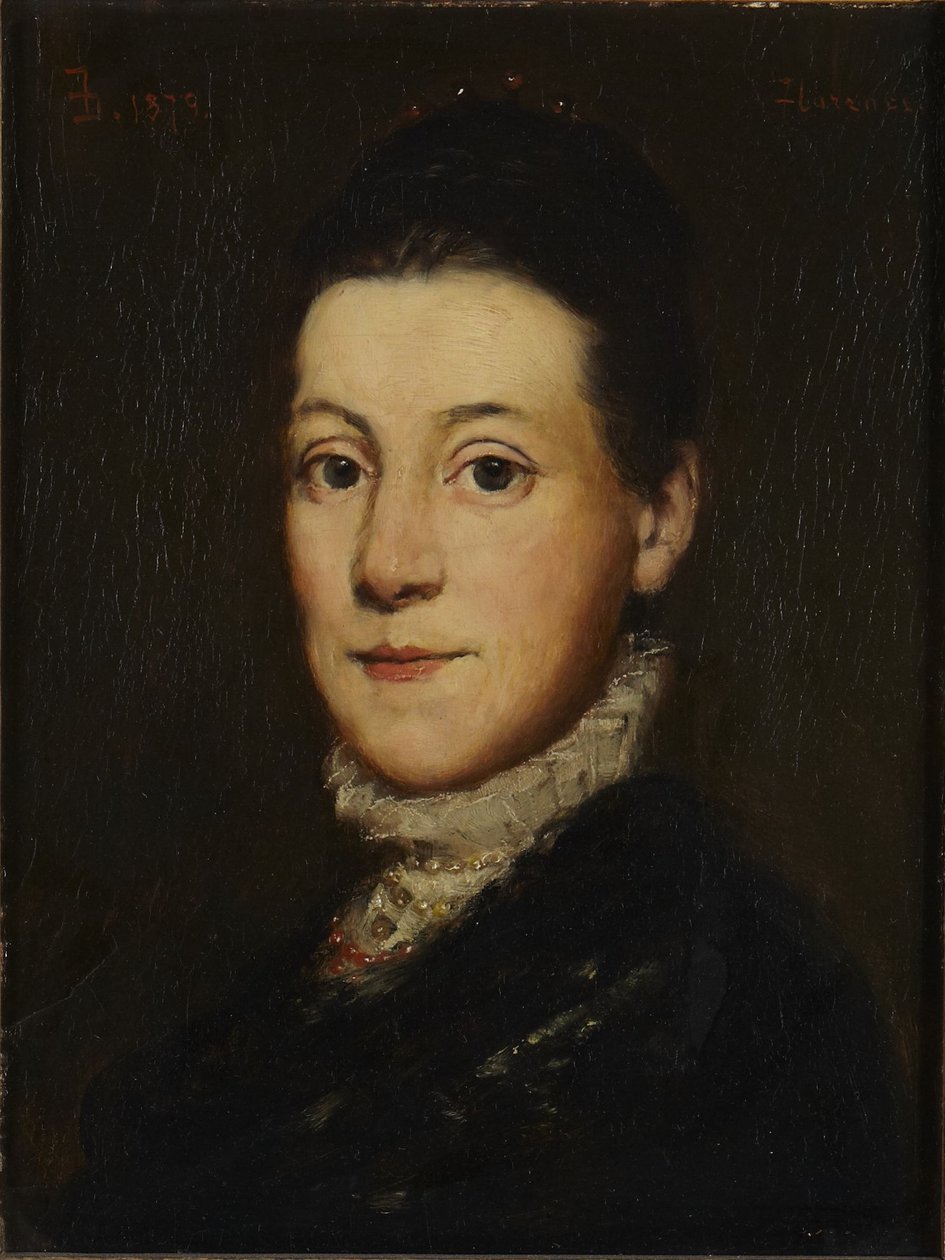 Porträt einer Frau von Frank Duveneck