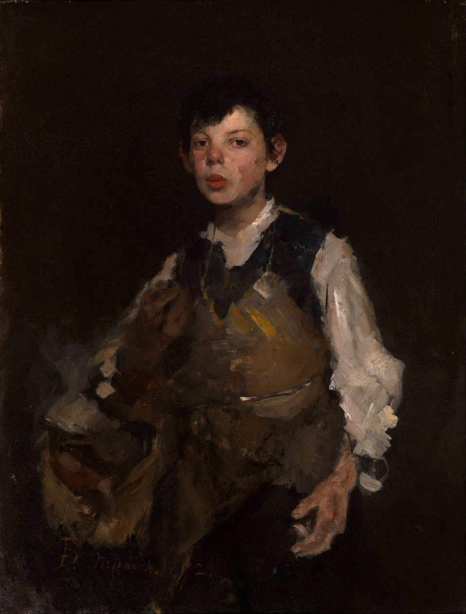 Der pfeifende Junge von Frank Duveneck
