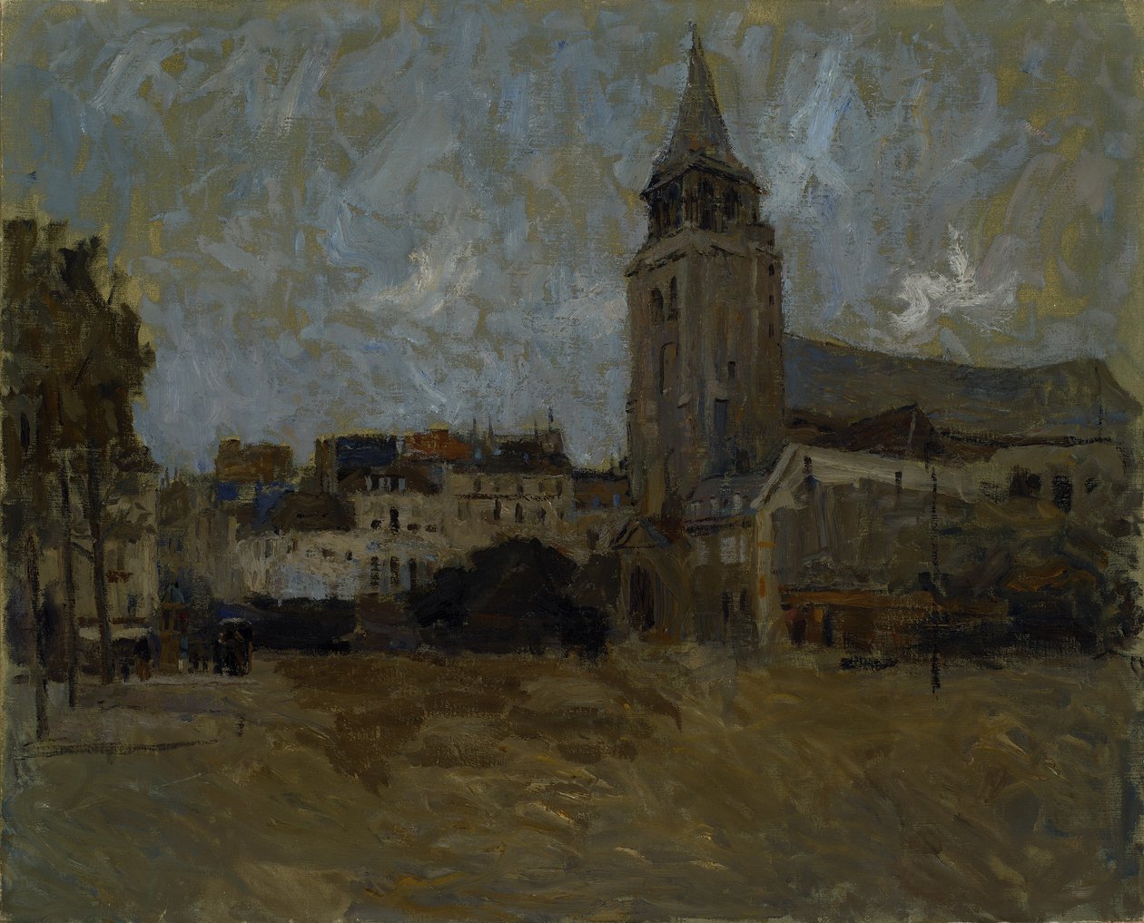 Place St. Germain des Prés von Frank Edwin Scott