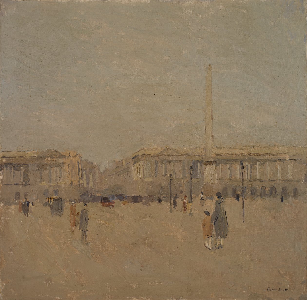 Place de la Concorde Nr. II von Frank Edwin Scott