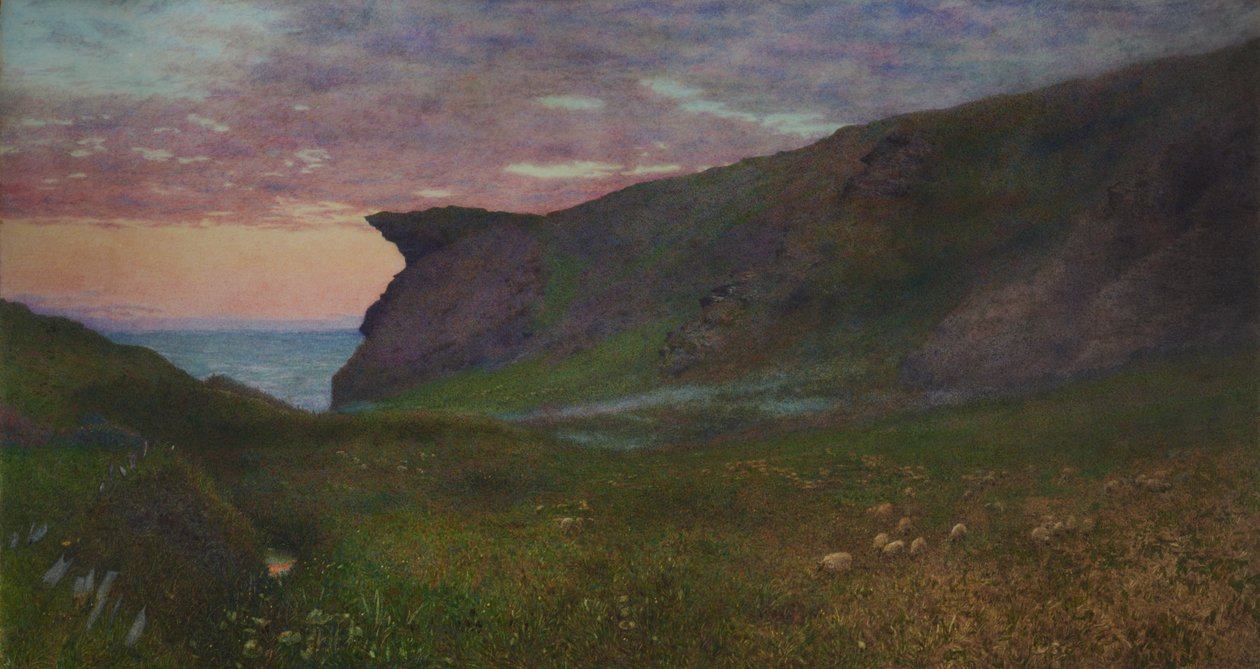 Sonnenuntergang an der Küste von Cornwall von Frank Goodwin