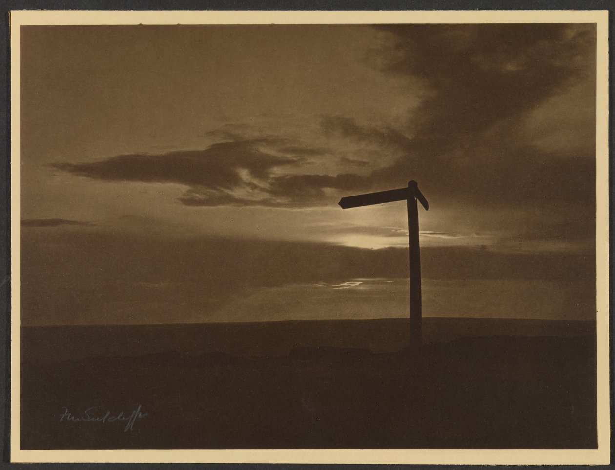Quo Vadis von Frank Meadow Sutcliffe