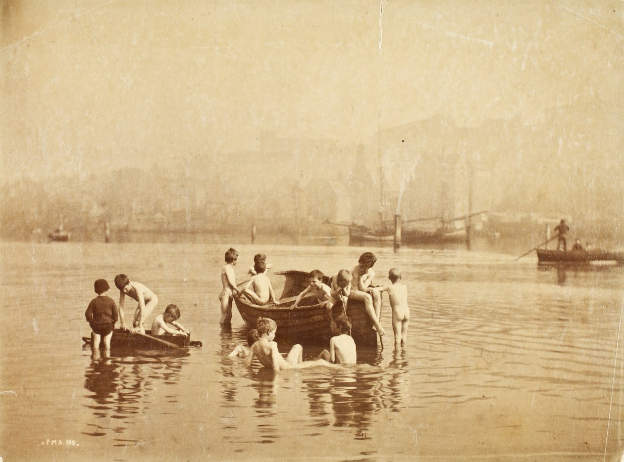 Flussratten von Frank Meadow Sutcliffe