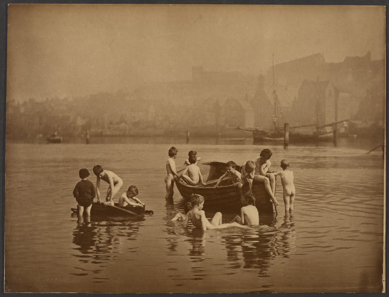 Wasserratten von Frank Meadow Sutcliffe