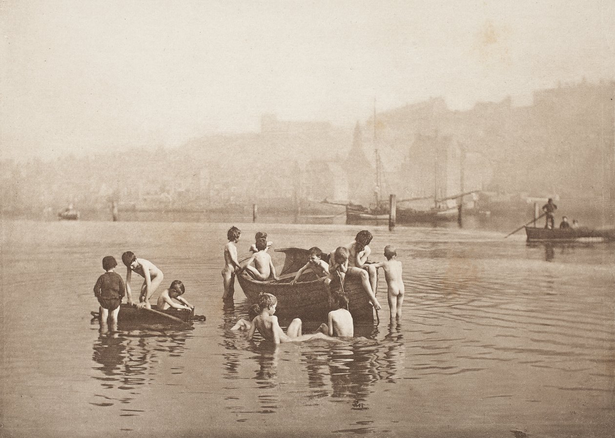 Wasserratten von Frank Meadow Sutcliffe