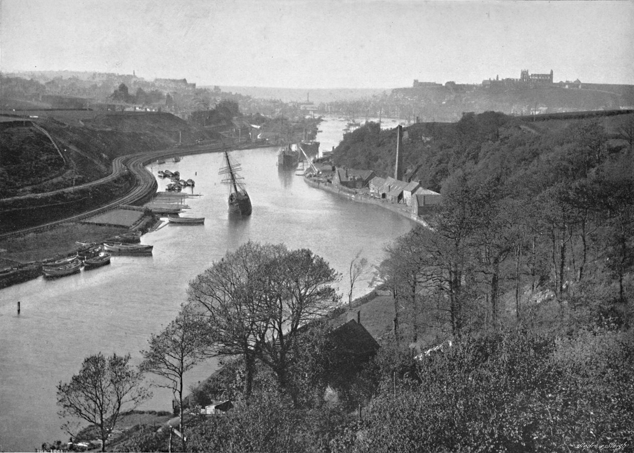 Whitby, von Larpool, um 1896 von Frank Meadow Sutcliffe