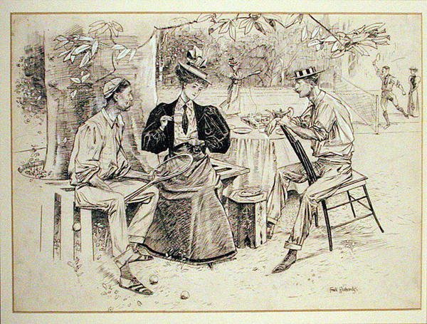 Tee und Tennis von Frank Richards