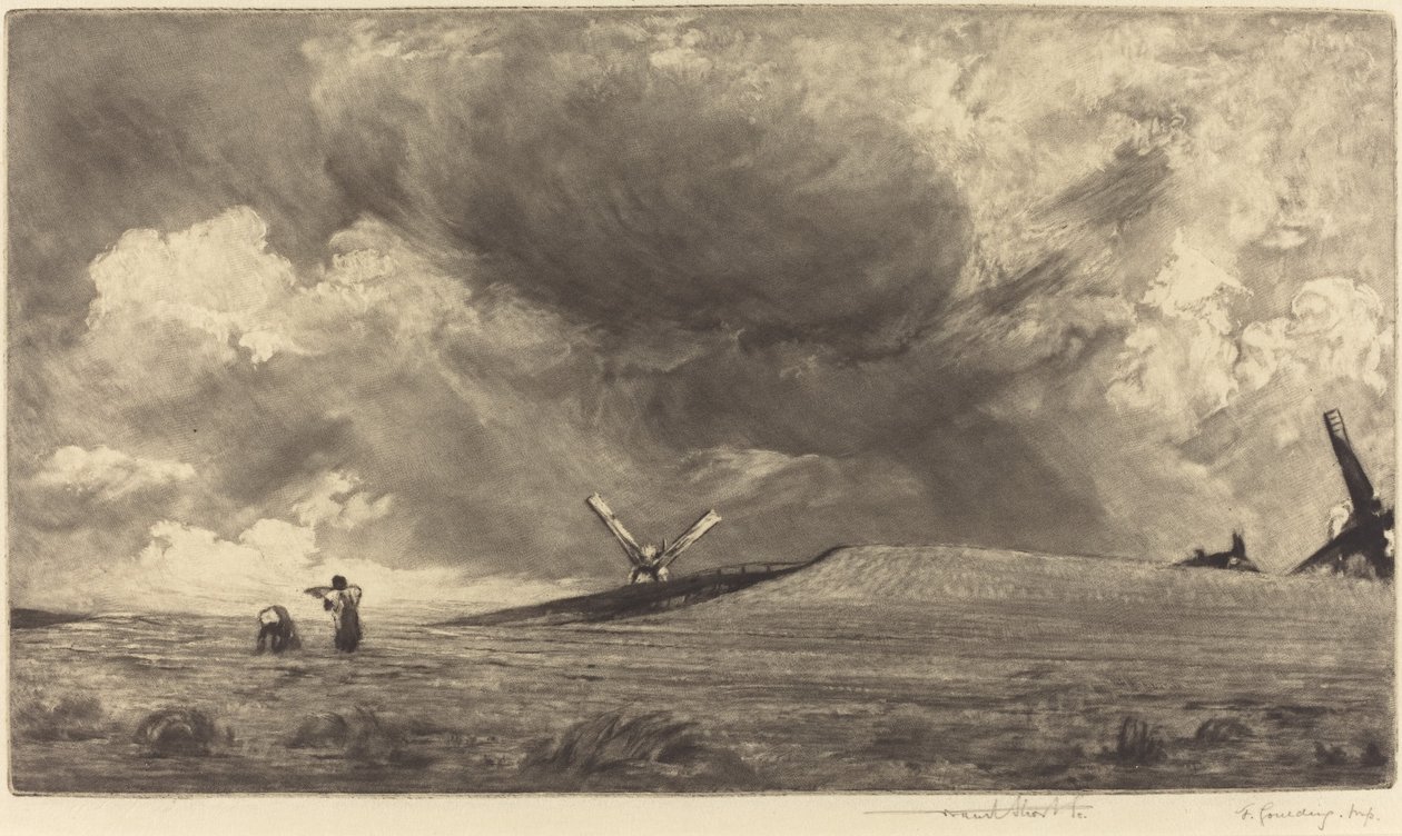 Ein Sussex Down, 1898 von Frank Short
