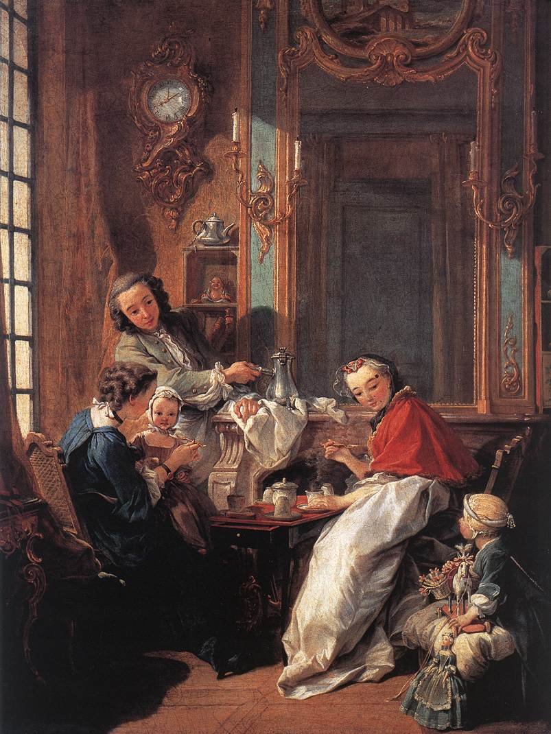Die Nachmittagsmahlzeit von François Boucher
