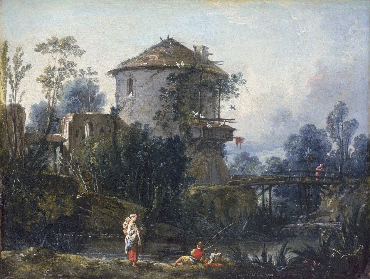 Das alte Taubenhaus von François Boucher