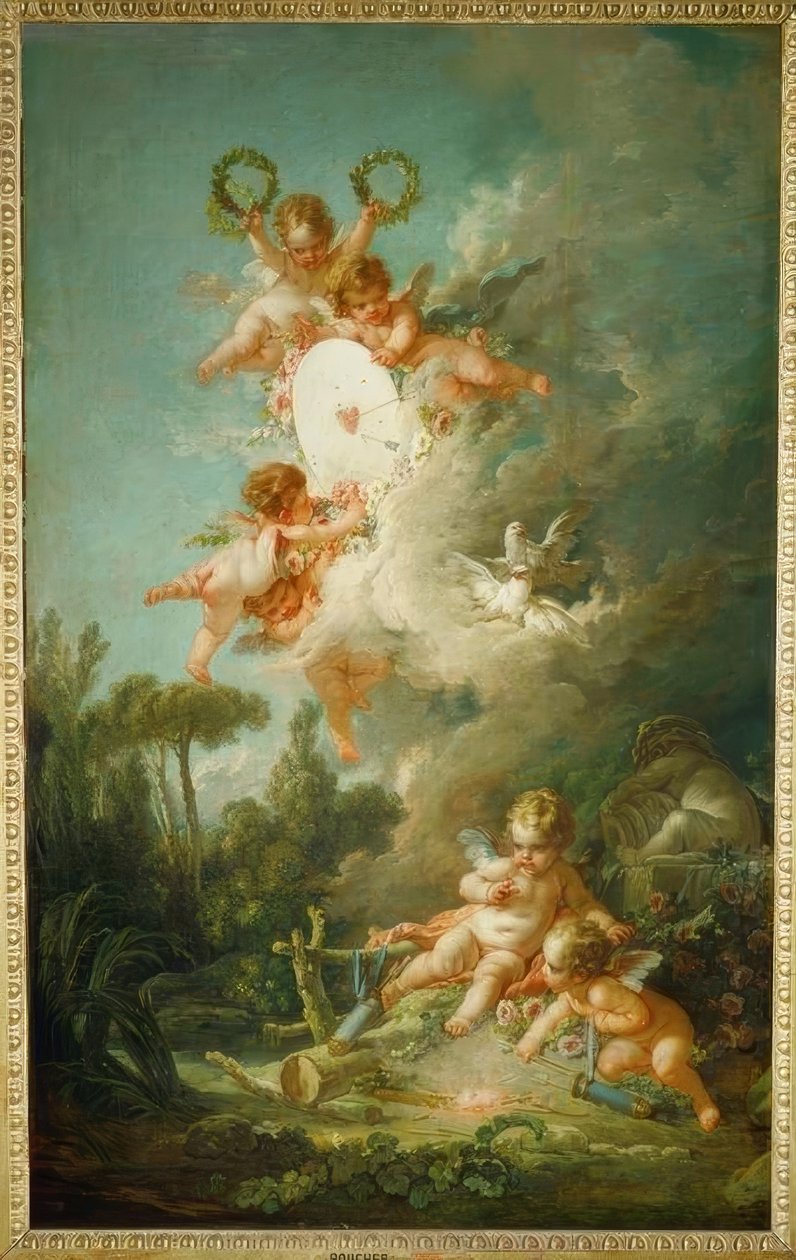 Das Ziel der Liebe von François Boucher