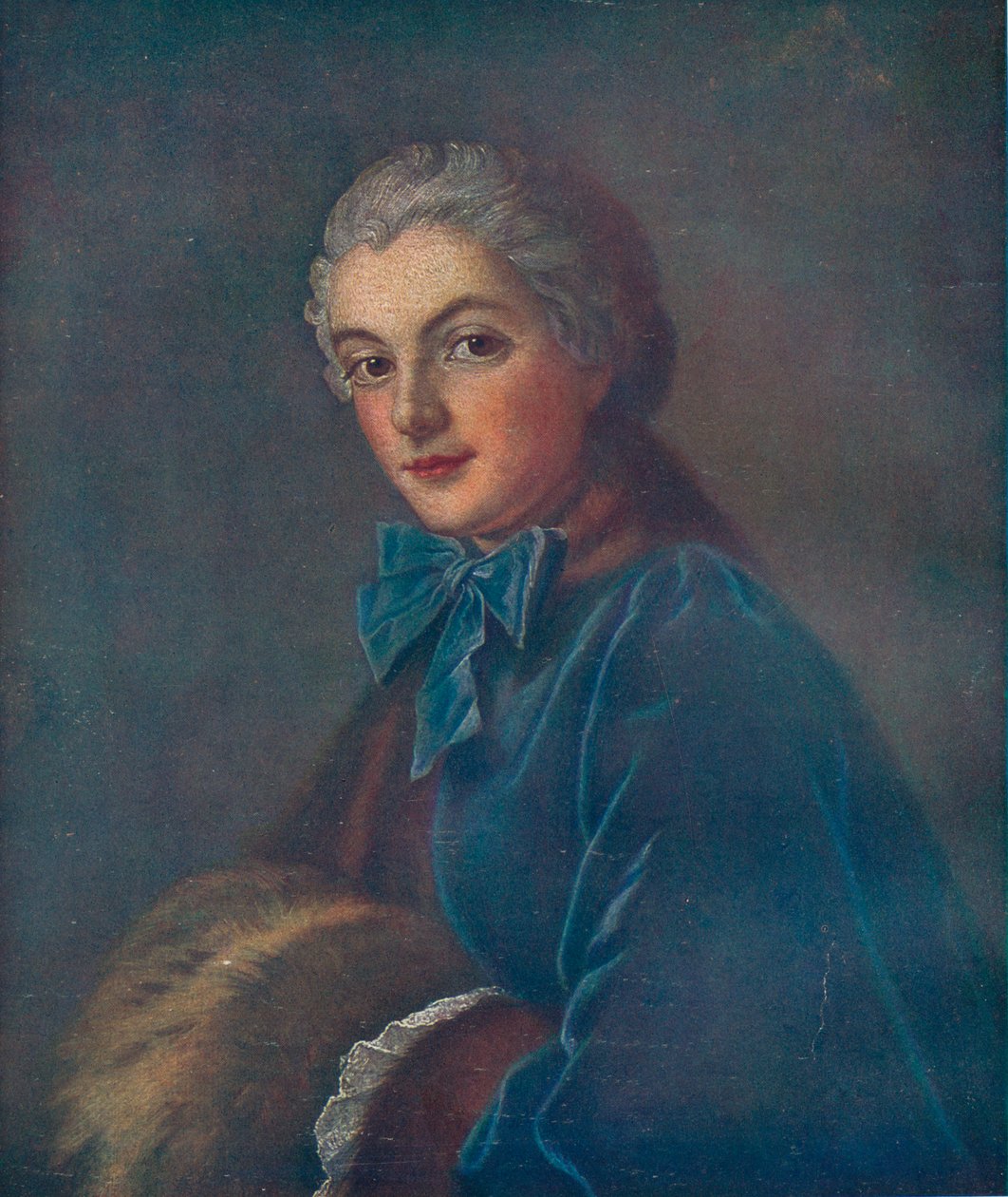 Porträt einer jungen Frau, 18. Jahrhundert von François Boucher