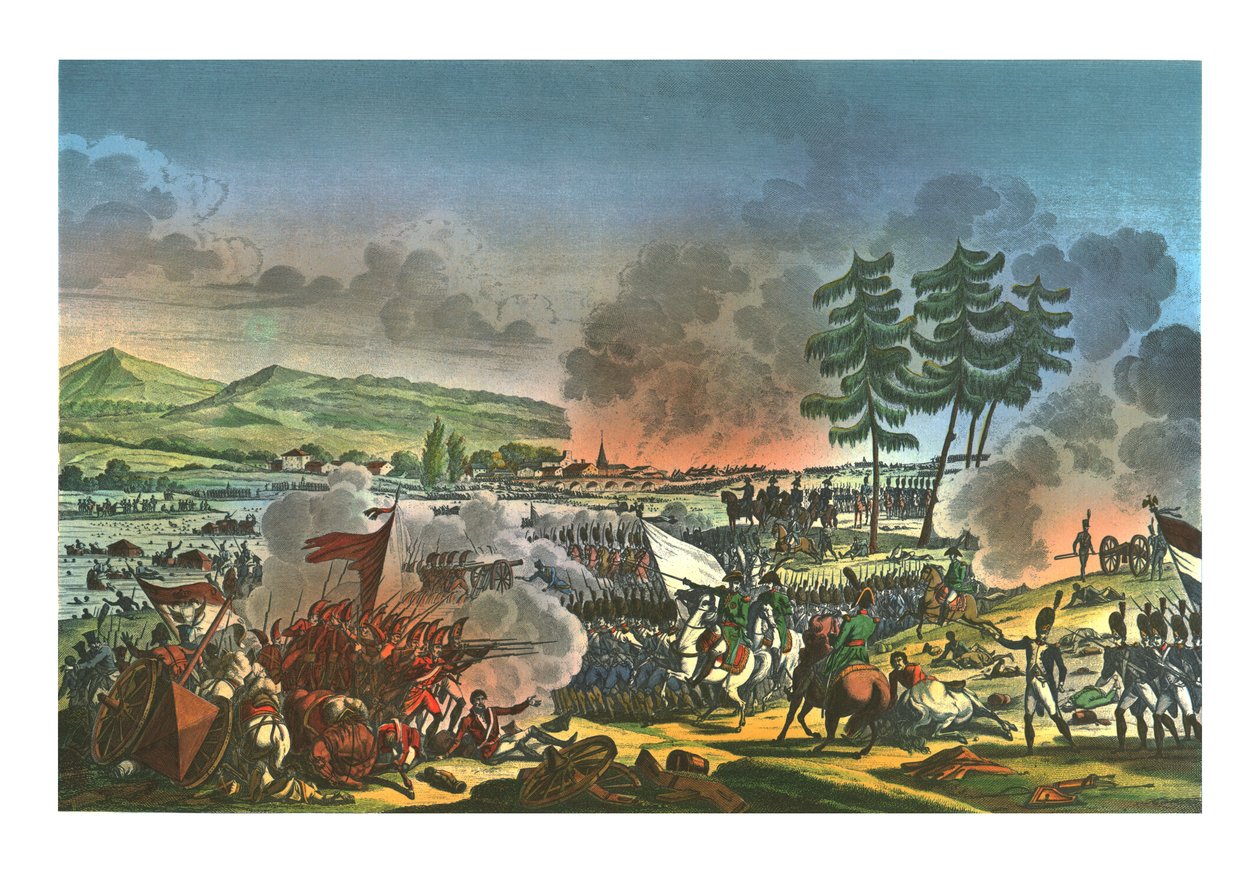 Schlacht bei Friedland, 14. Juni 1807, ca. 1850 von François Pigeot