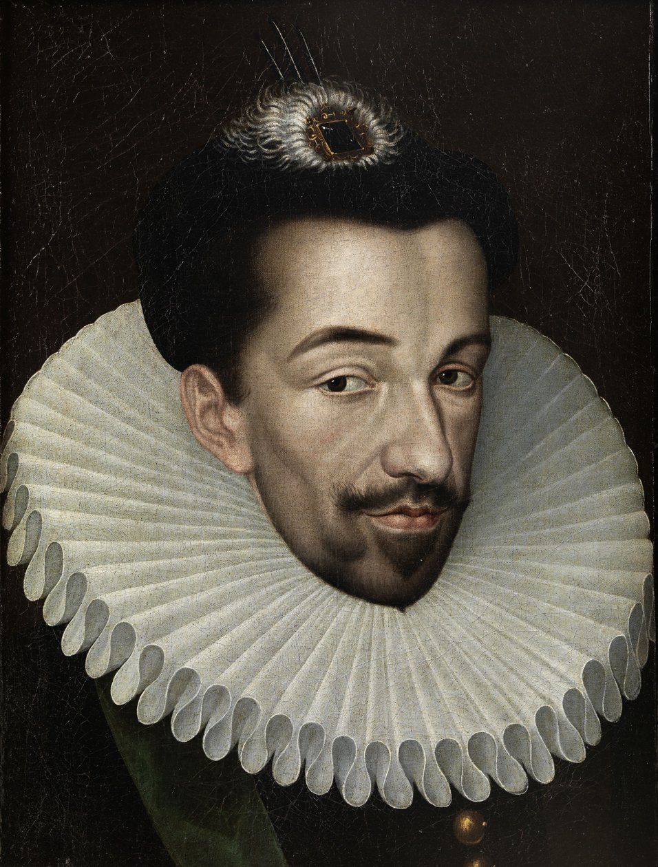 Porträt von Heinrich III. von Frankreich, König von Polen und Großherzog von Litauen, 1580er von François Quesnel