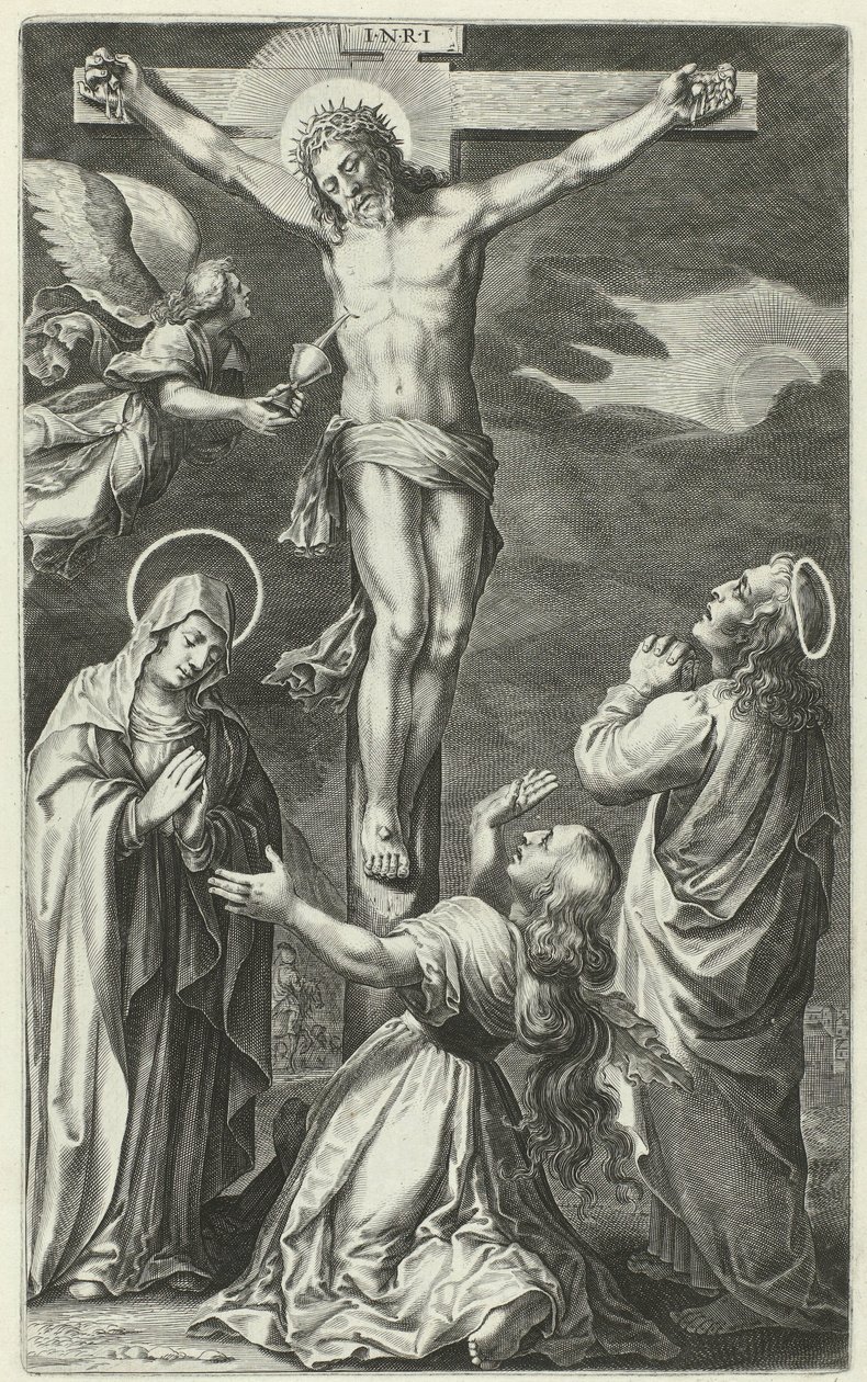 Christus am Kreuz (Leben von Christus) von François Stuerhelt (possibly)