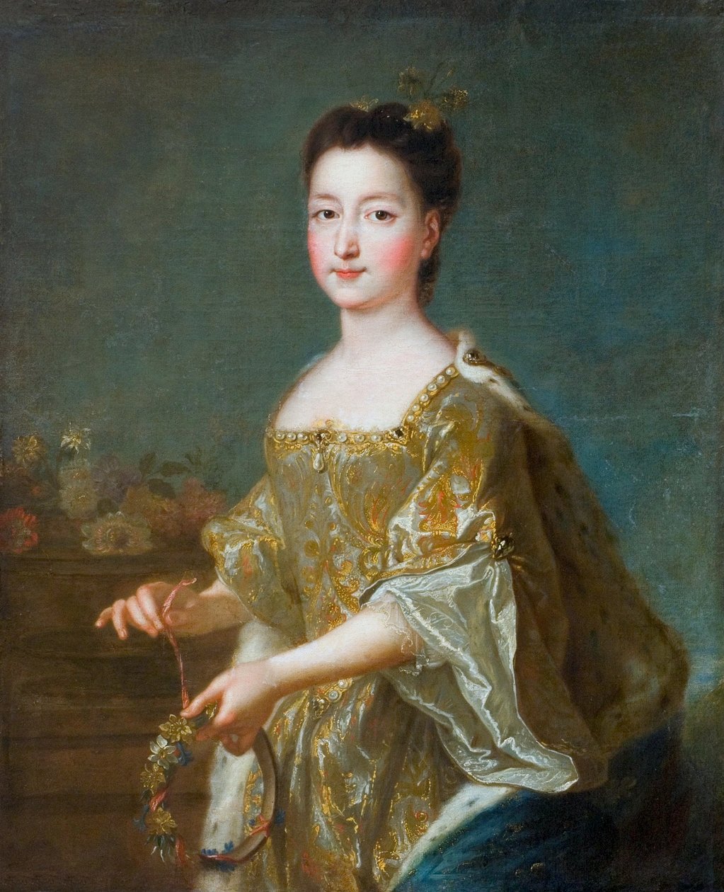 Portret Teresy Kunegundy Sobieskiej jako oblubienica von Francois de Troy