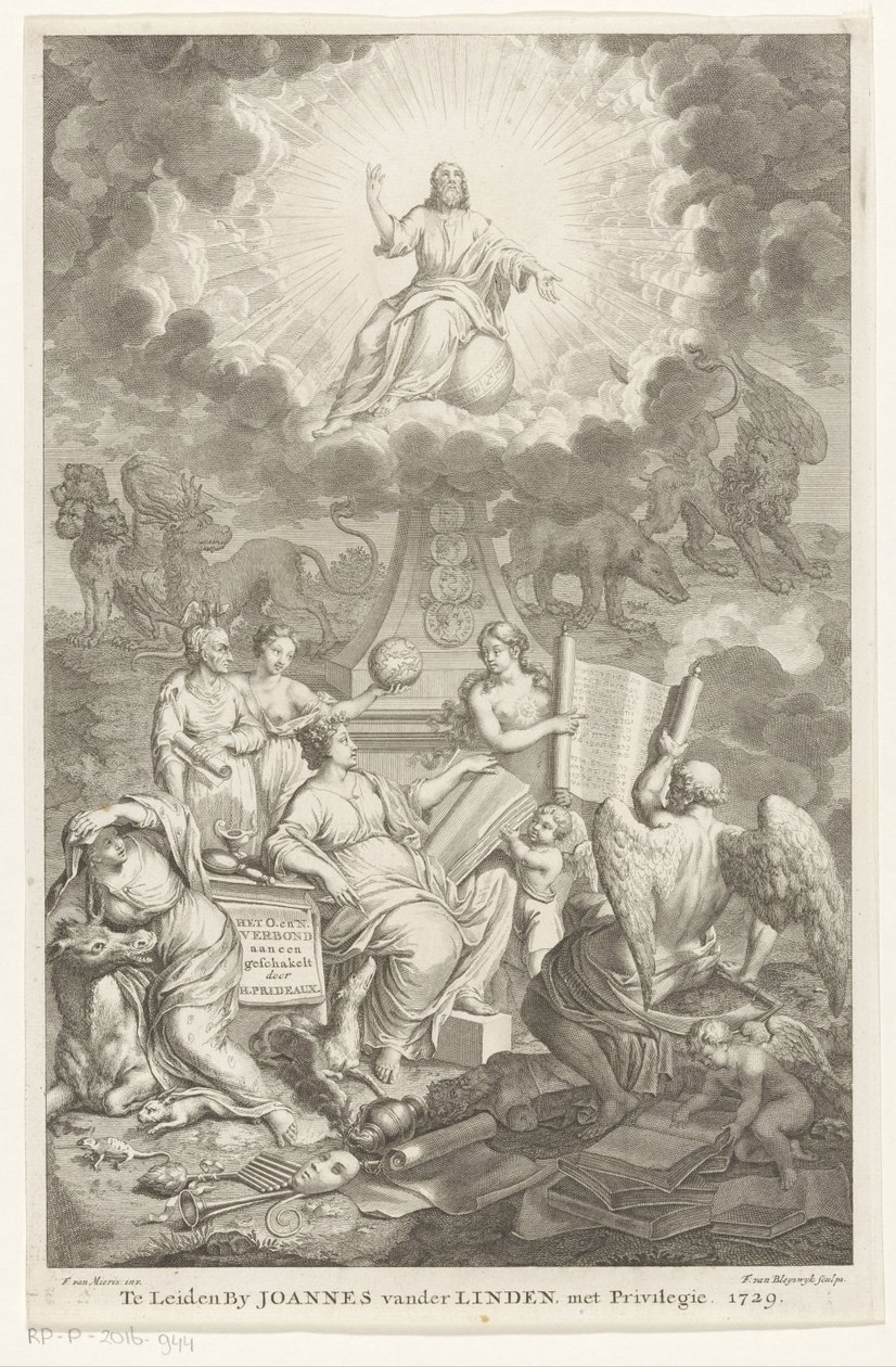 Allegorie auf Altes und Neues Testament von François van Bleyswijck