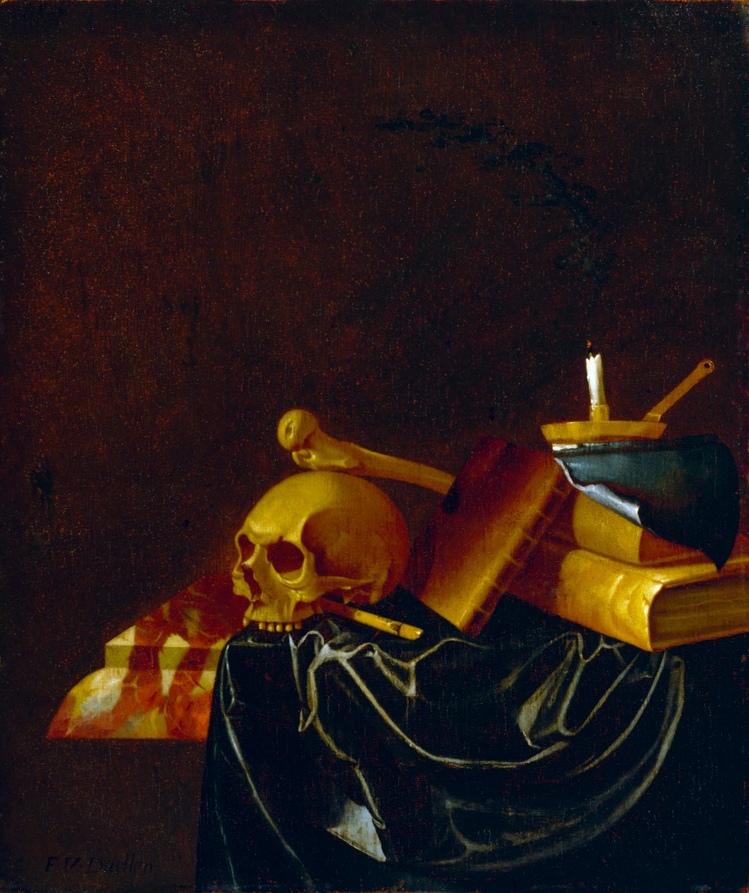 Vanitas Stillleben von Francois van Daellen