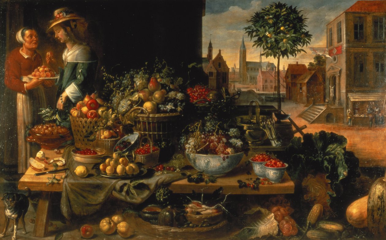 Der Obststand, ca. 1640 von Frans Snyders or Snijders