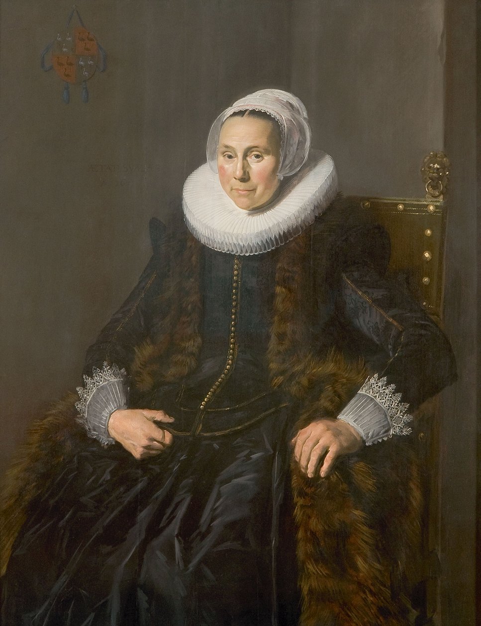 Porträt von Cornelia Claesdr. Vooght (?-?) von Frans Hals