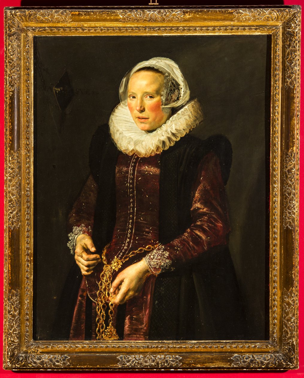 Porträt einer Frau, ca. 1611 von Frans Hals