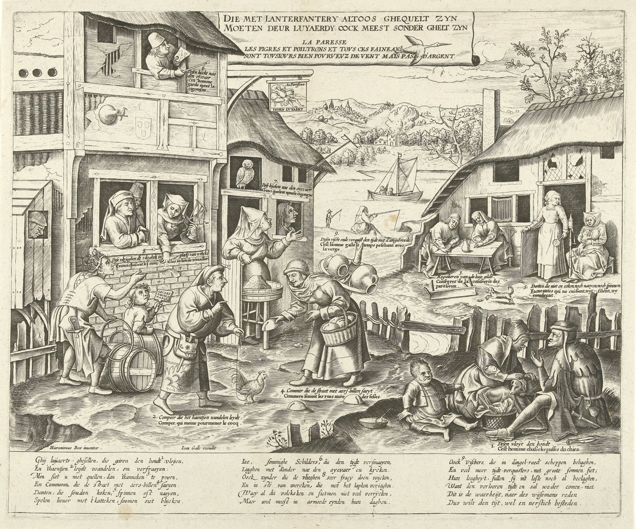 Faulenzer von Frans Huys