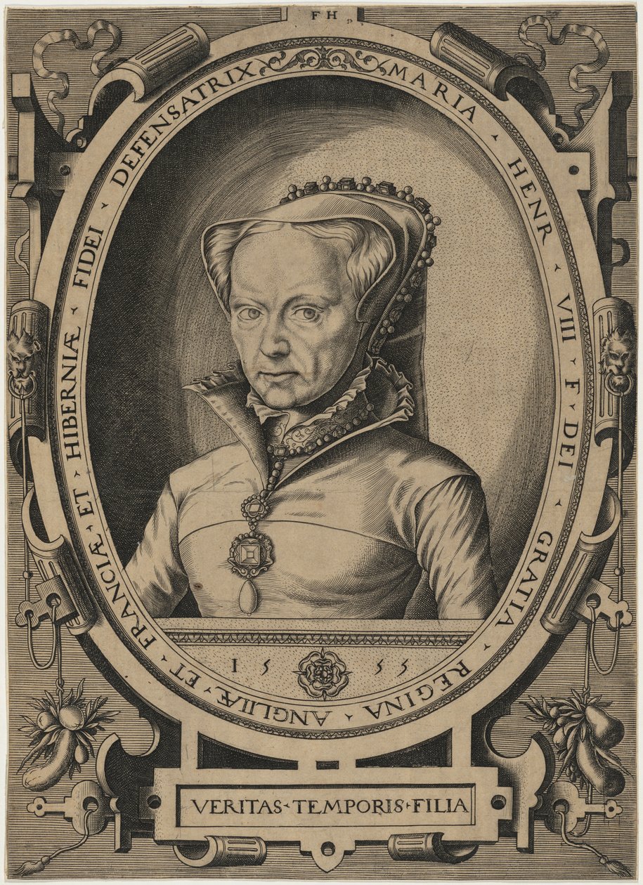Königin Maria von England von Frans Huys