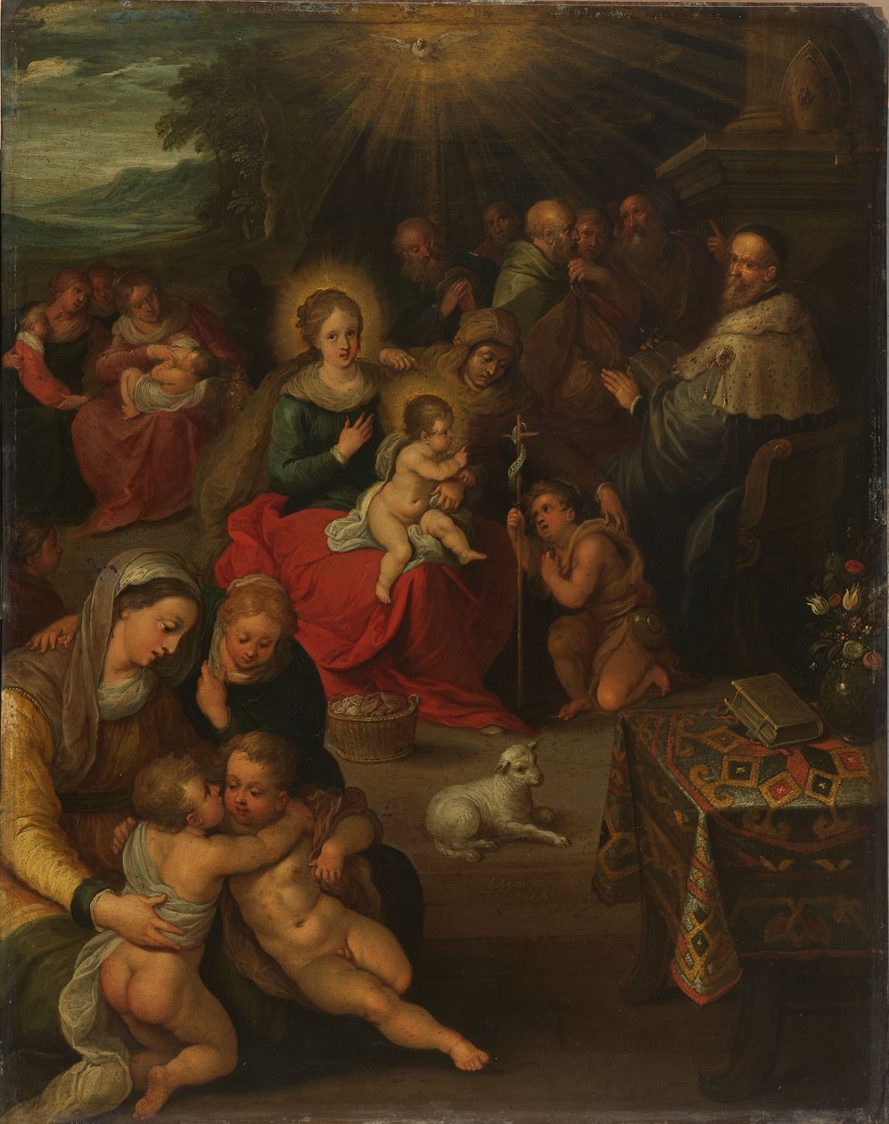 Die Heilige Sippe von Frans II Francken