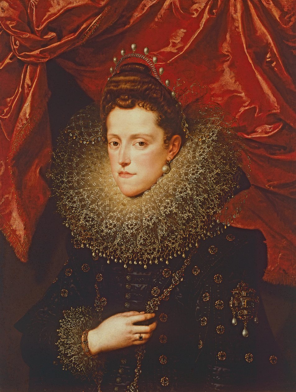 Porträt von Eleonora de Medici, Herzogin von Mantua von Frans II Pourbus