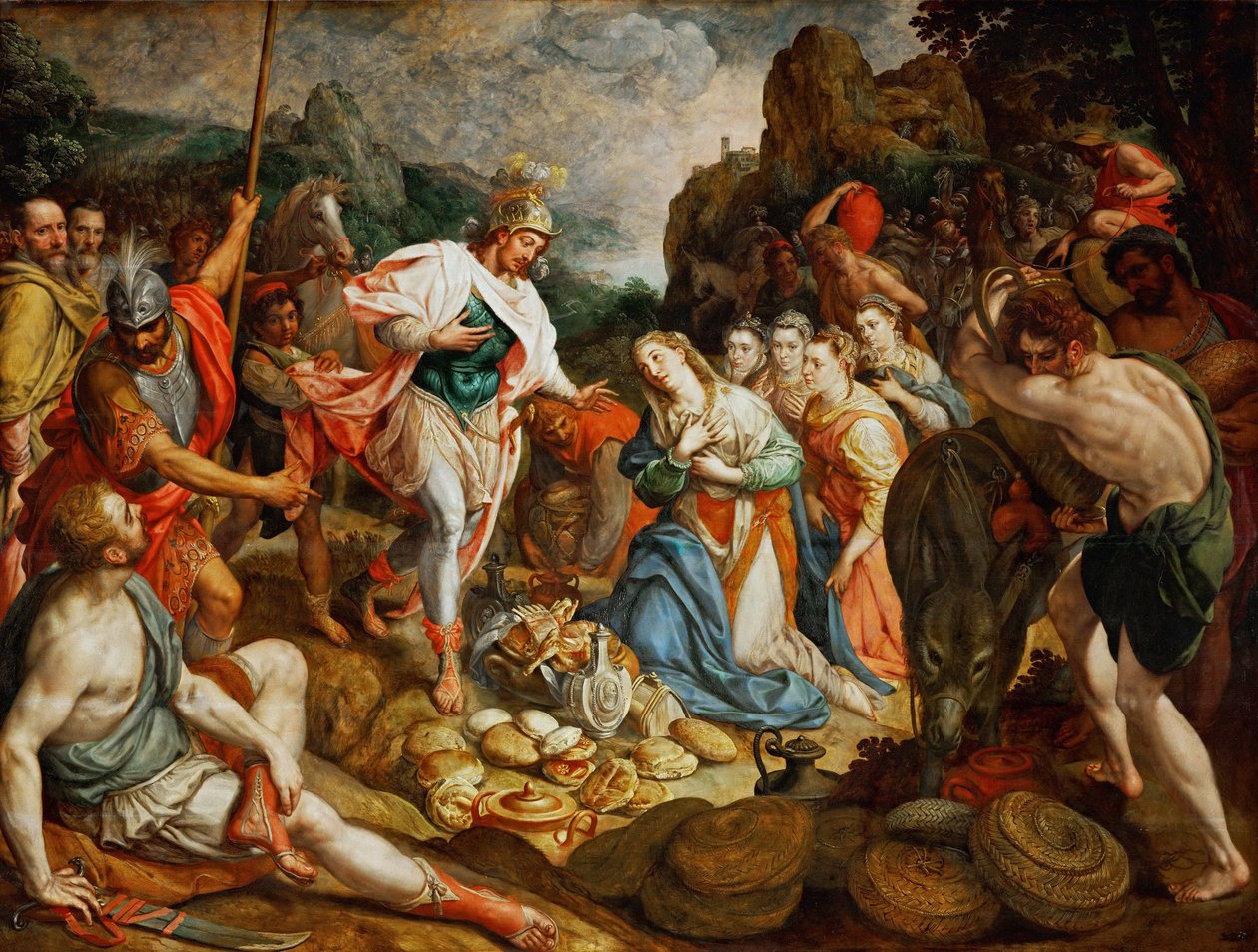 David und Abigail von Frans I Pourbus