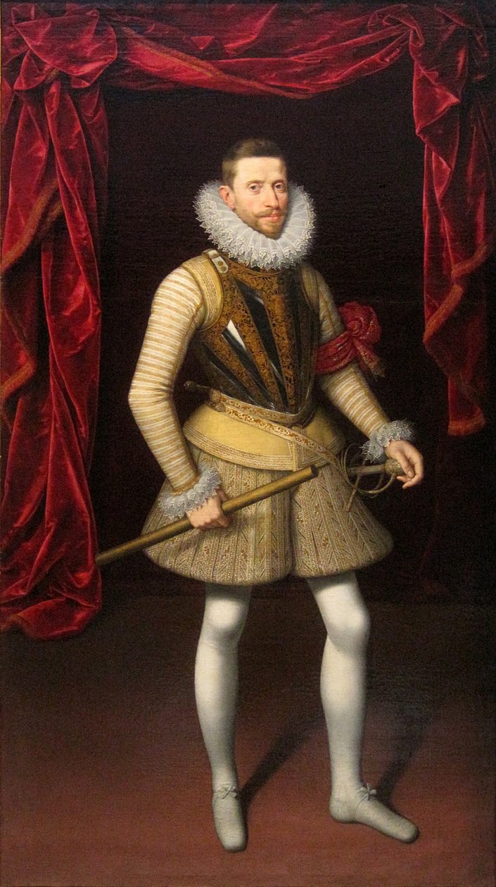 Porträt von Albert VII., Erzherzog von Österreich von Frans Pourbus the Younger