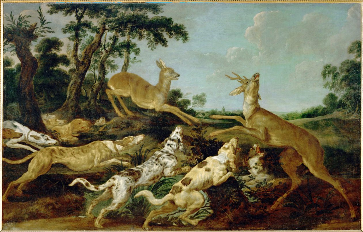 Jagdszene von Frans Snyders or Snijders