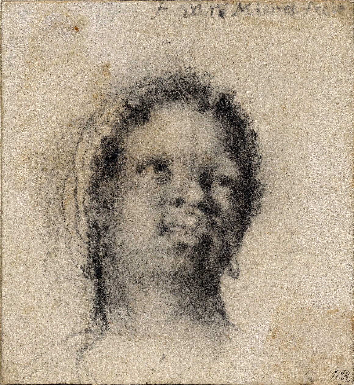 Kopf einer schwarzen Frau von Frans van Mieris the Elder
