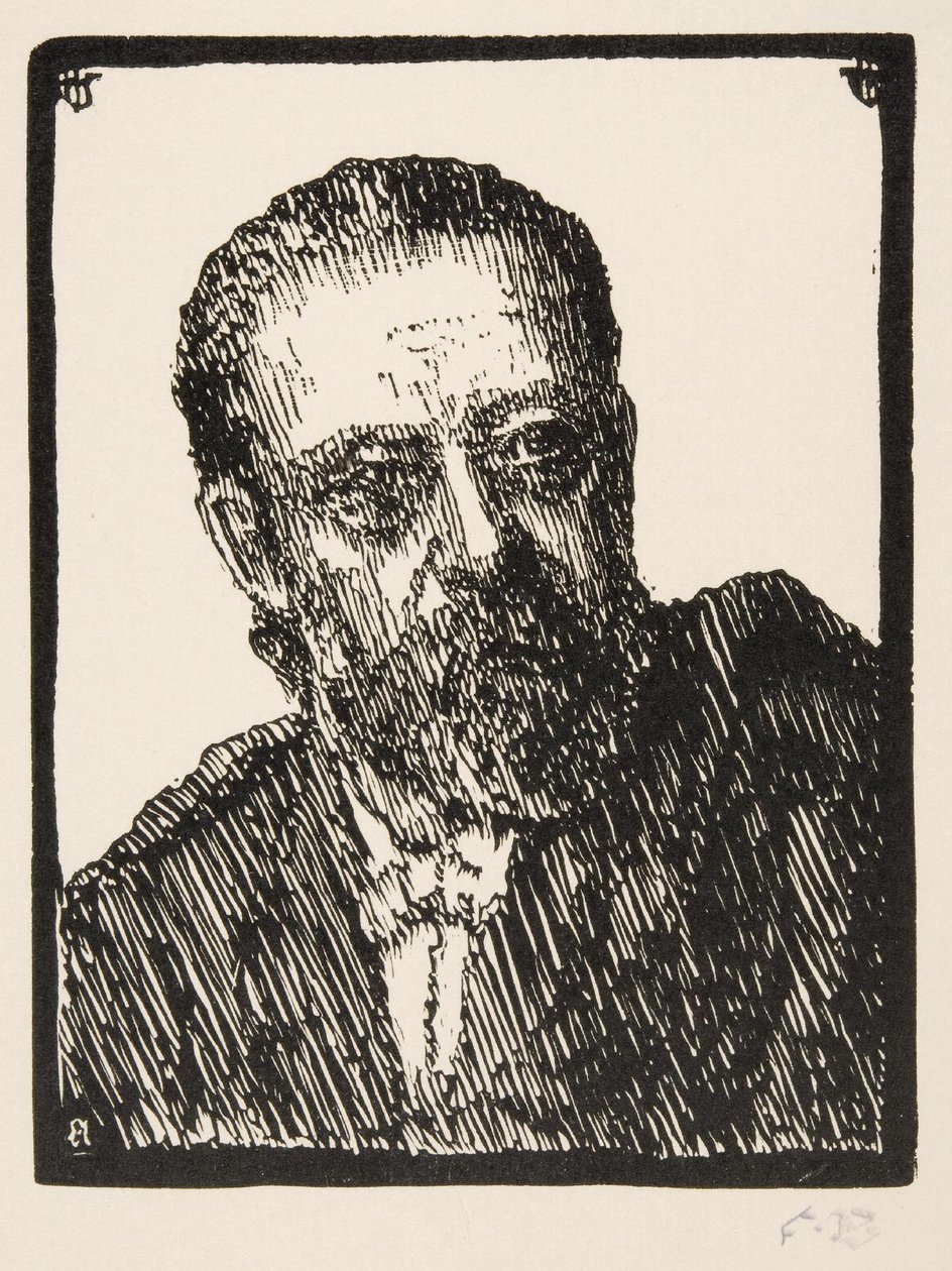 Porträt von Bedřich Smetana von Frantisek Bilek