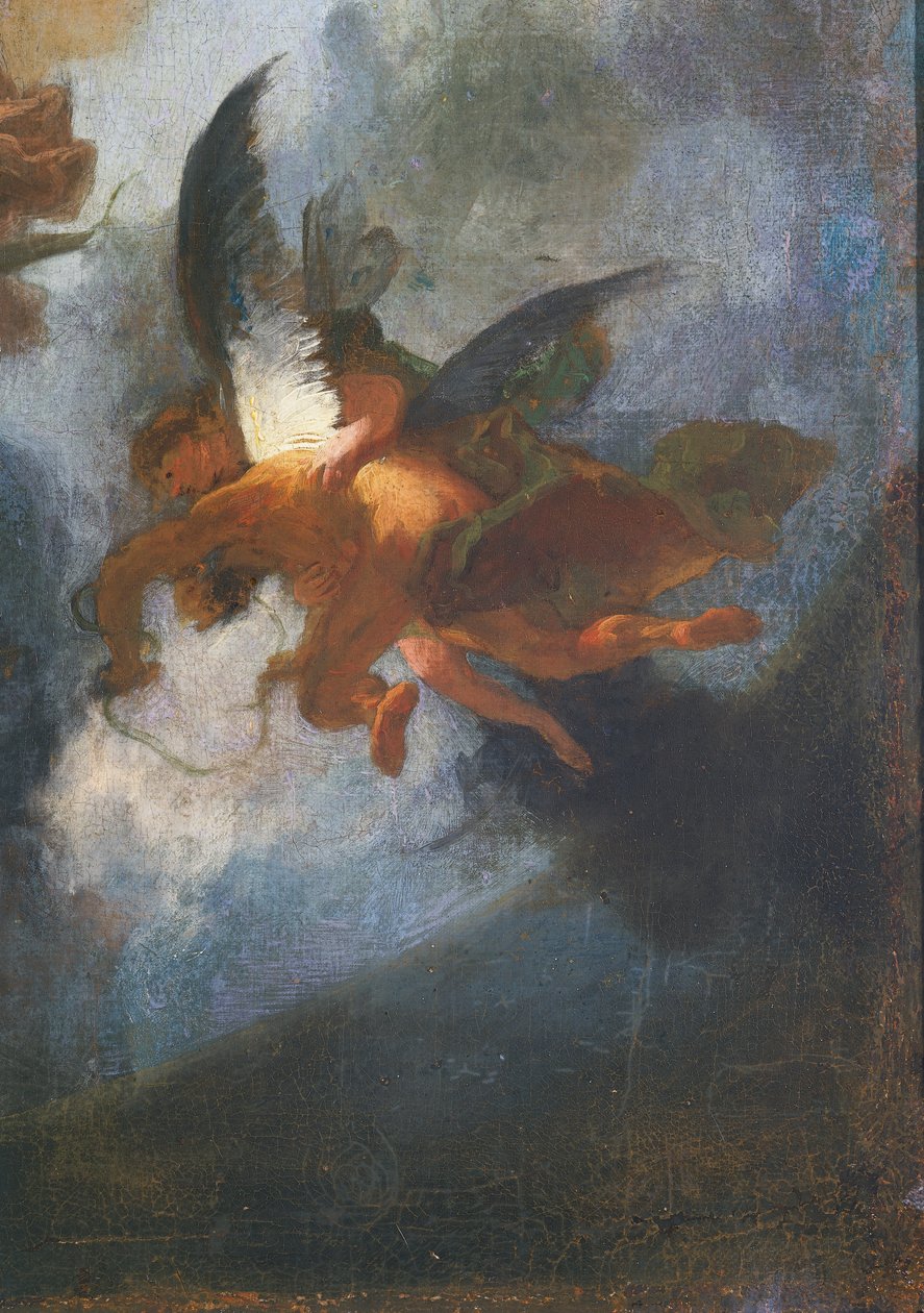 Engel (Detail) von Franz Anton Maulbertsch